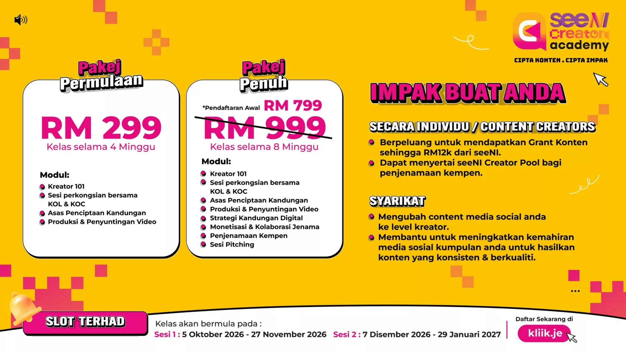 Nak Jadi Content Creator? seeNI Creator Academy Buka Peluang Belajar Terus Dengan Pakar Industri