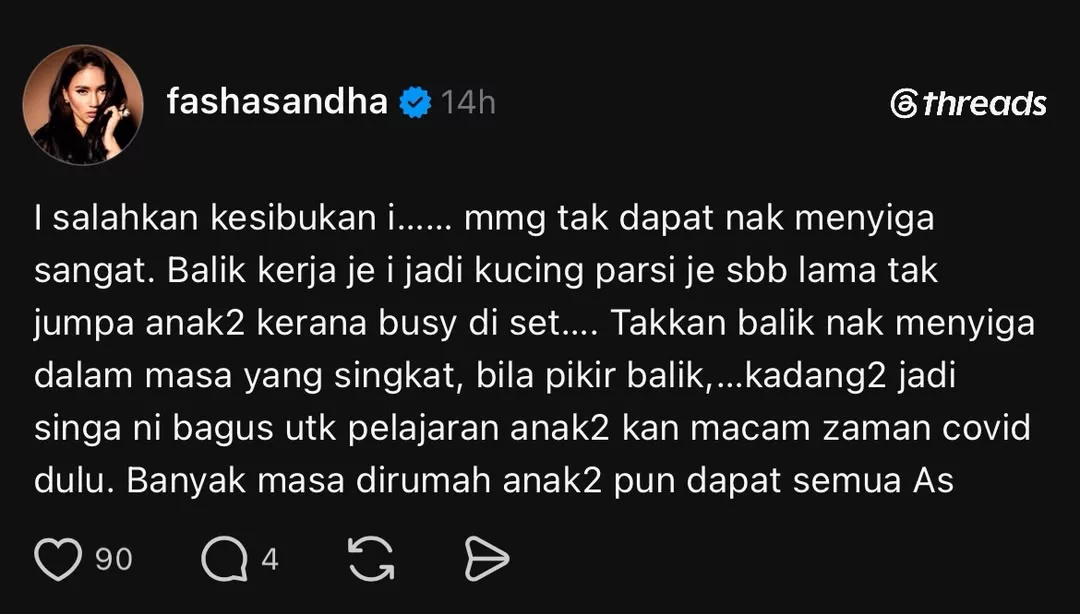 “Untuk Gred C & D, Saya Salahkan Diri Sendiri,” - Fasha Sandha Syukur Bangga Jemyma Raih 10A IGCSE, Terkilan Tak Dapat Teman Belajar 9 “Untuk Gred C & D, Saya Salahkan Diri Sendiri,” – Fasha Sandha Syukur Bangga Jemyma Raih 10A IGCSE, Terkilan Tak Dapat Teman Belajar
