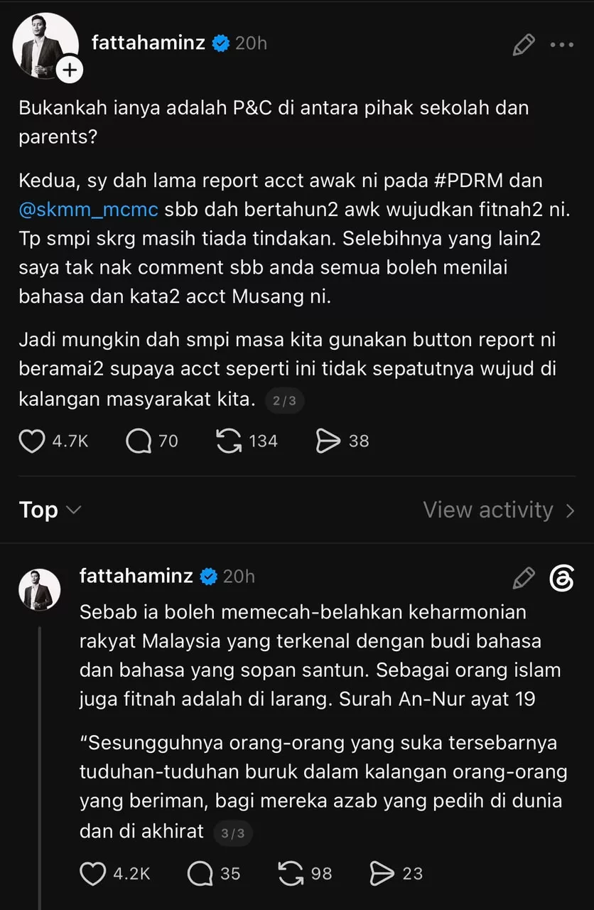 Fattah Amin Respon Dakwaan Tak Bayar Yuran Fatima, Persoal Kebocoran Maklumat – “Selebihnya Saya Tak Mahu Komen Sebab…