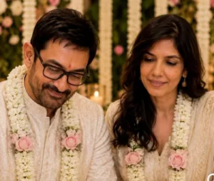 Cinta Bertaut Semula Selepas Dua Dekad, Aamir Khan Kahwin Kali Ketiga Pada Usia 61 Tahun & Turut Dihadiri Anak-Anak