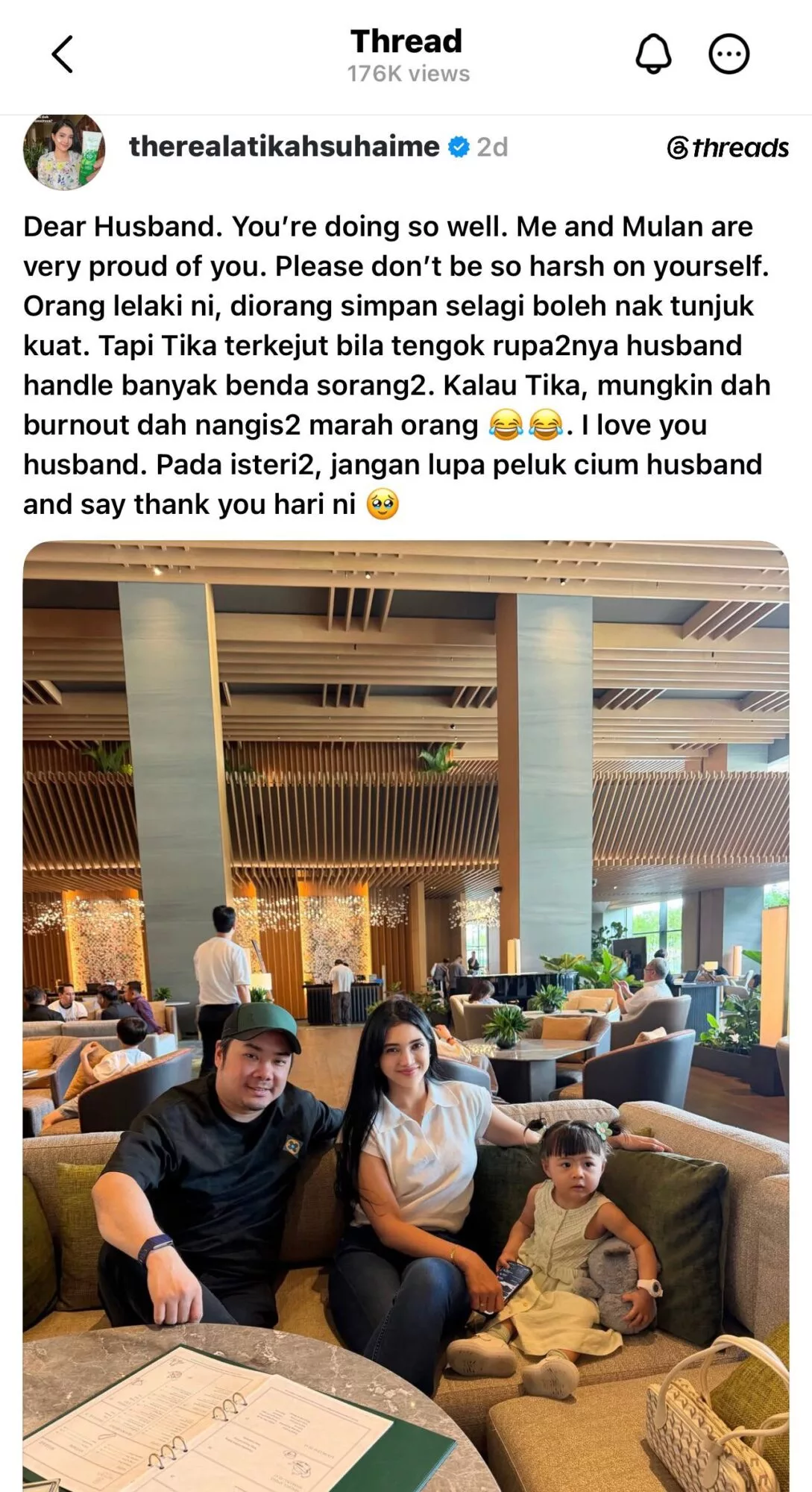 “Orang Lelaki Ini, Mereka Akan Simpan Perasaan,” - Banyak Berkorban & Urus Keluarga, Atikah Suhaime Hargai Usaha Keras Suami