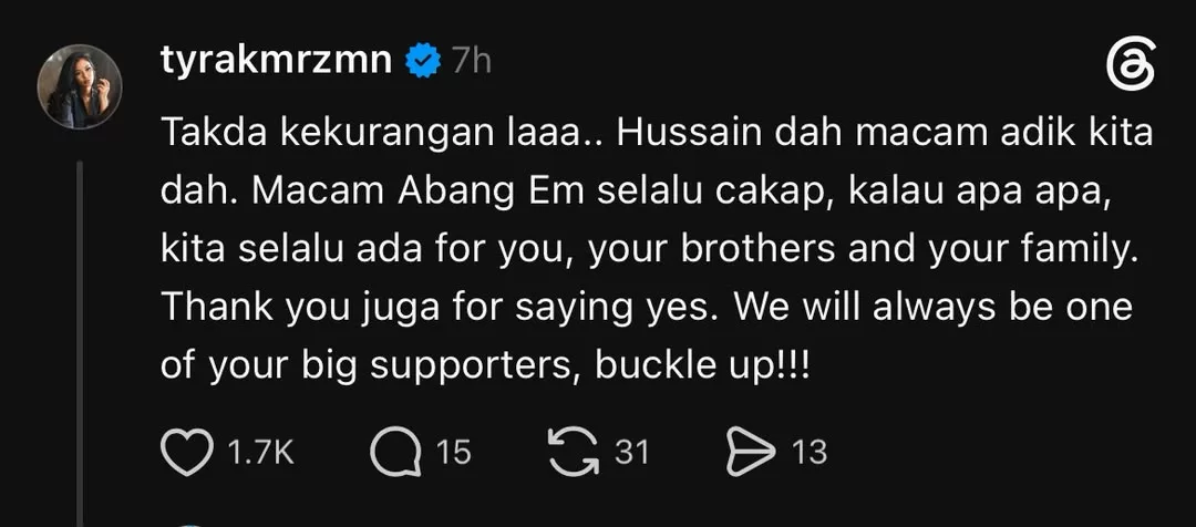 “Mohon Maaf Jika Ada Sebarang Kekurangan…,” - Hussain Buat ‘Catwalk’ Di KLFW 2026, Emran Puji Gaya Model Yang ‘Natural’ 14 “Mohon Maaf Jika Ada Sebarang Kekurangan…,” - Hussain Buat ‘Catwalk’ Di KLFW 2026, Emran Puji Gaya Model Yang ‘Natural’