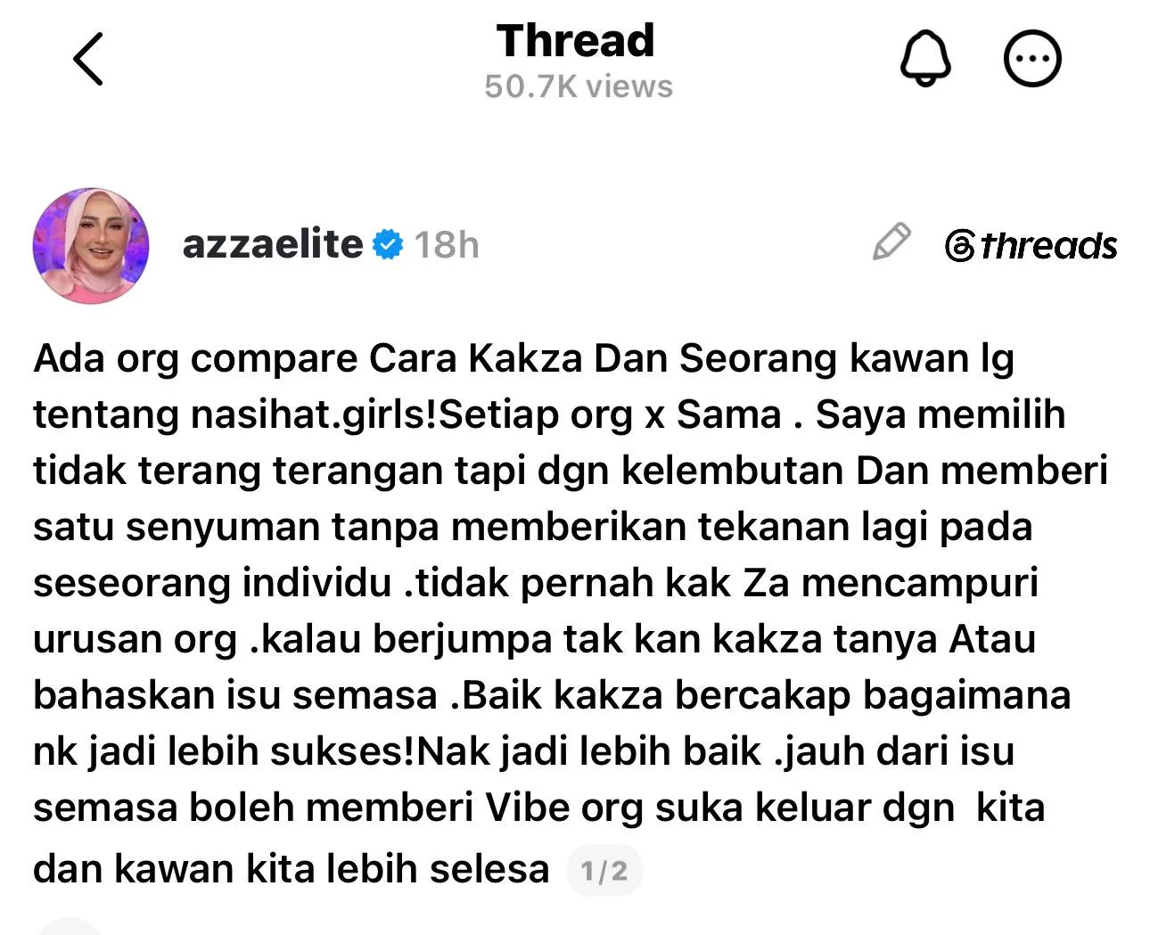 “30 Tahun Jaga Persahabatan…,” - Azza Elite Tak Suka Campuri Urusan Peribadi Kawan Baik, Beri Sokongan Moral & Enggan Tambah Tekanan… Abby Abadi Turut Komen