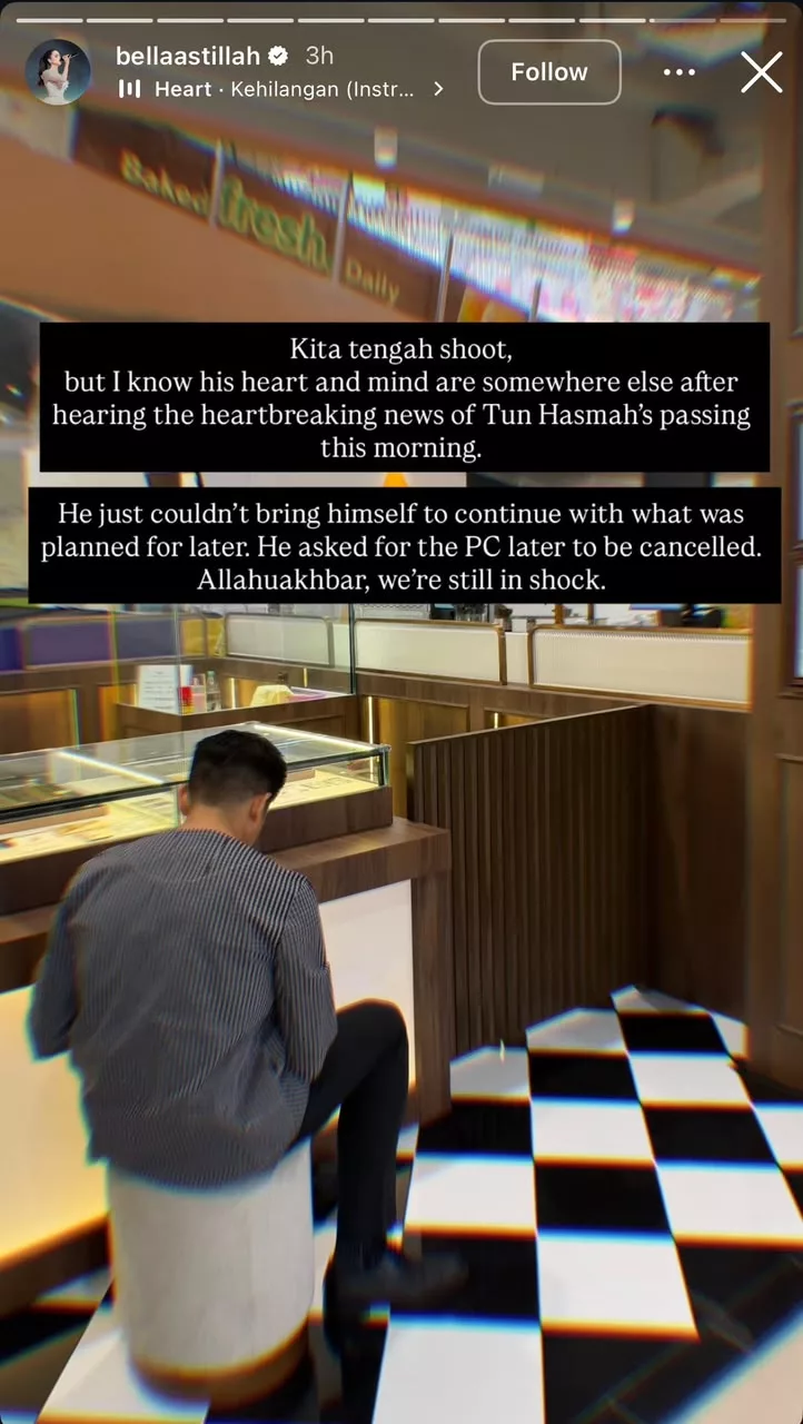 Bella Astillah Kongsi Momen Sayu, Sidang Media Kahwin Dengan Syed Saddiq Ditangguhkan Semalam - “Dia Benar-Benar Tidak Mampu…”