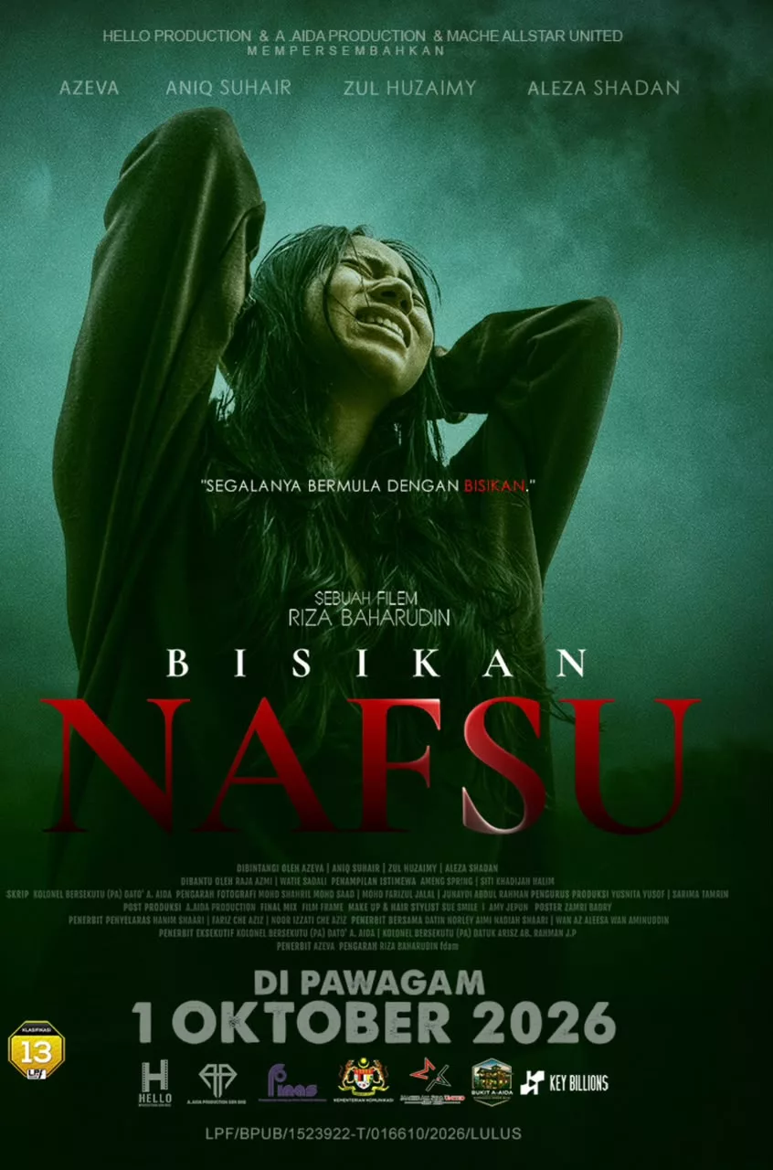 Tiket Tonton ‘Bisikan Nafsu’ Bersama Azeva Laku Keras & Hampir Sold Out, A. Aida Bersyukur - “Terima Kasih Seluruh Rakyat Malaysia.”
