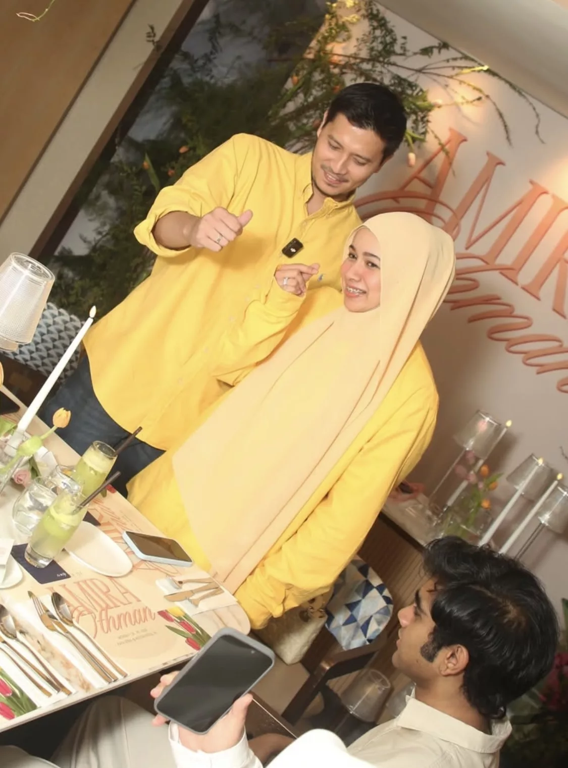 Amira Othman Genap 33 Tahun, Comel & Romantis Pantun Fattah Amin Buat Isteri - “Pen Merah Pen Biru, Hidup I Best Bila Ada You.”