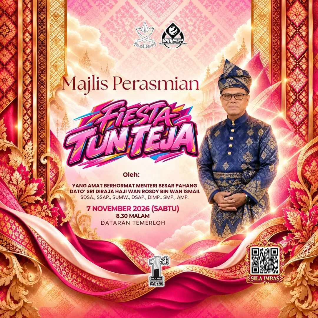 “Teruja Dapat Jumpa Orang Temerloh!” - Tomok Bakal Meriahkan Fiesta Tun Teja, Turut Bariskan Ella, Ameng & Ramai Lagi… Bukan Sekadar Acara Hiburan!