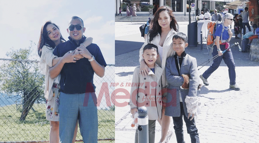 Nedim Bawa Nora Danish Anak Bercuti Di Switzerland Media Nedim Bawa Nora Danish Anak