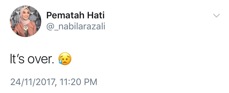 "It's Over!" Nabila Razali Muat Naik Video Kecewa - Media 