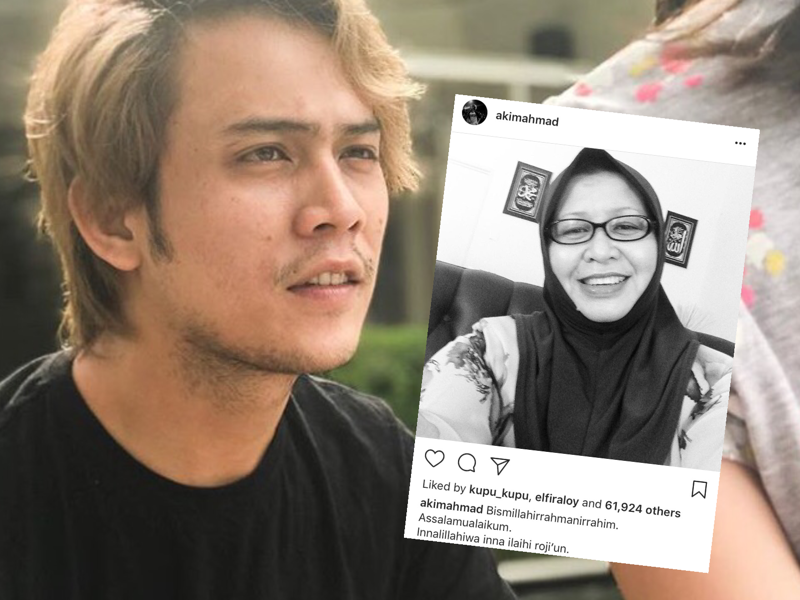 'Ibu Tenang Ye Kat Sana' - Ibu Akim Ahmad Meninggal dunia 