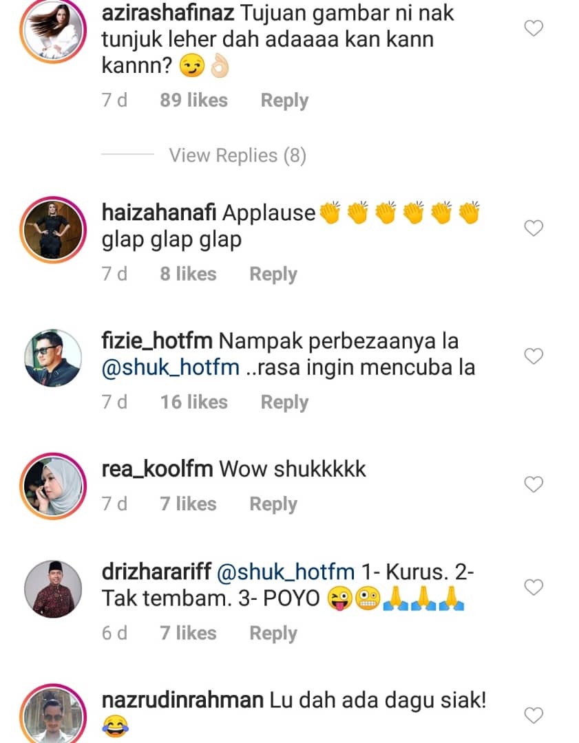 "Nak Tunjuk Leher Dah Ada Kan,"- Rakan Artis & Netizen 