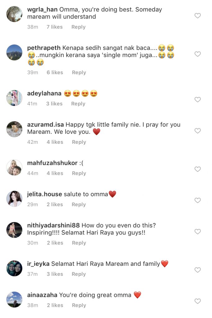 "Berair Mata Baca," - Farah Lee Kongsi Foto Sambut Raya 
