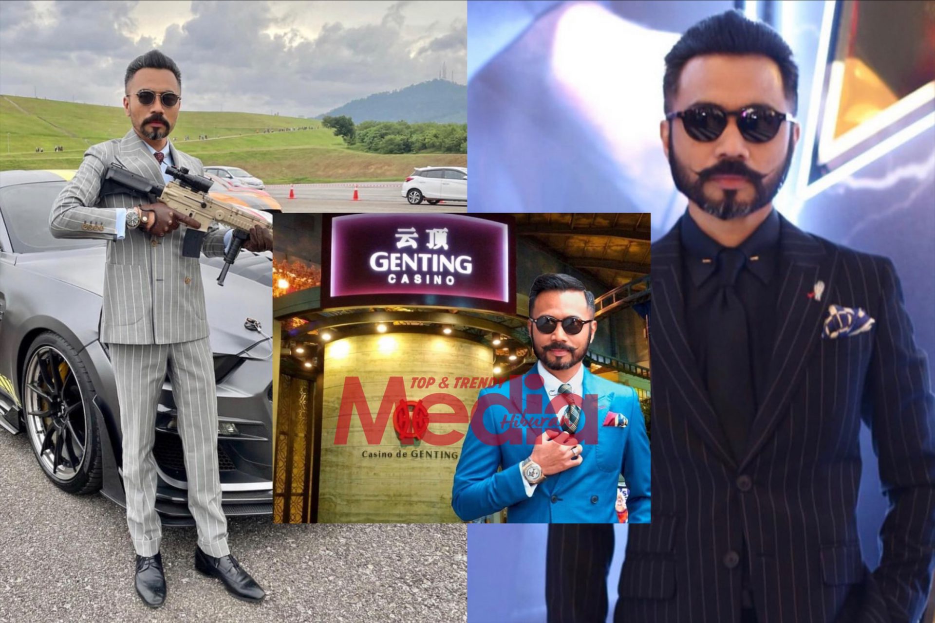 "Main Suka-Suka Letak Gambar Aku, Letak Muka Bapak Kau ...